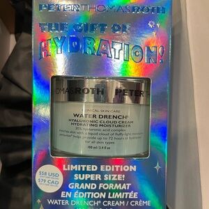 2X SIZE PTR Water Drench Hyaluronic Cloud Cream Hydrating Moisturizer 100ml